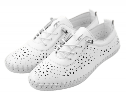 Туфли женские Sabine 1003-1 (Белые) #1